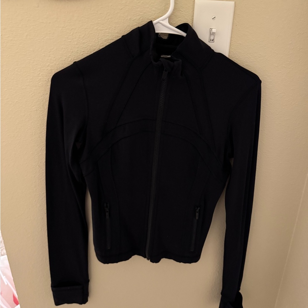 lululemon athletica Black Bomber Jacket